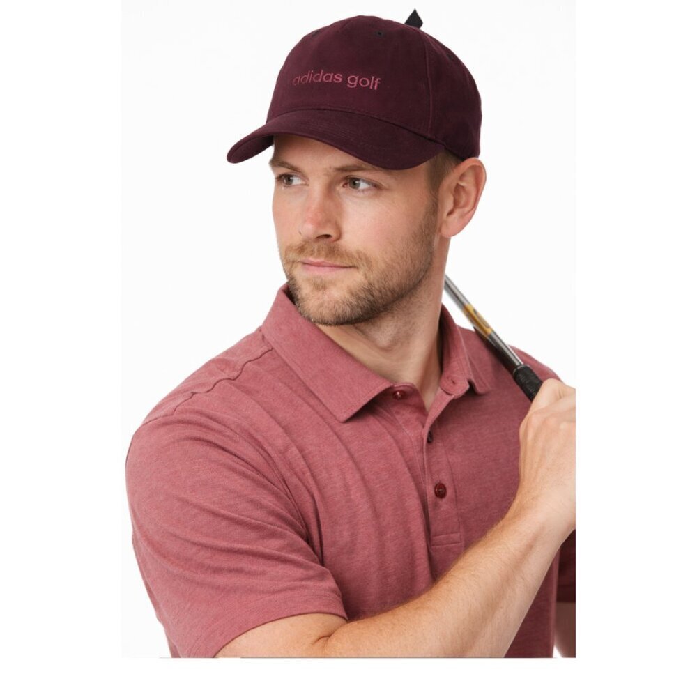 NWT Men's adidas golf Maroon Hat - one size fits most